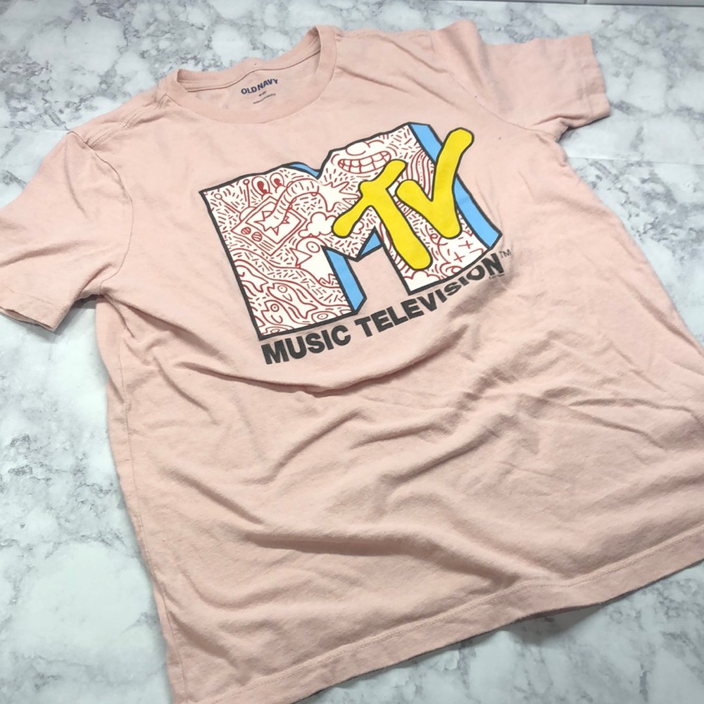 Old Navy Boys Mtv SS Shirt